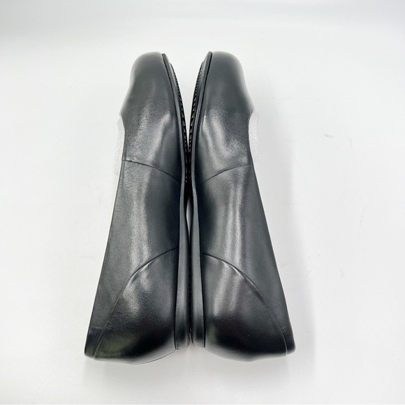 6.5W 6.5 WIDE WIDTH Softwalk Women's Sonoma Black Leather Ballet Flats Shoes NEW - Picture 9 of 15